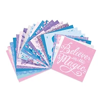 6" x 6" Frosted Fairytale Double-Sided Paper Pad, 24 Sheets by Recollections™
