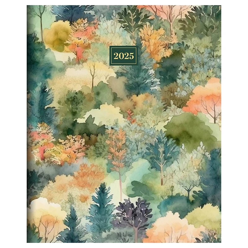 TF Publishing 2025 Mural of Trees Large Monthly Planner