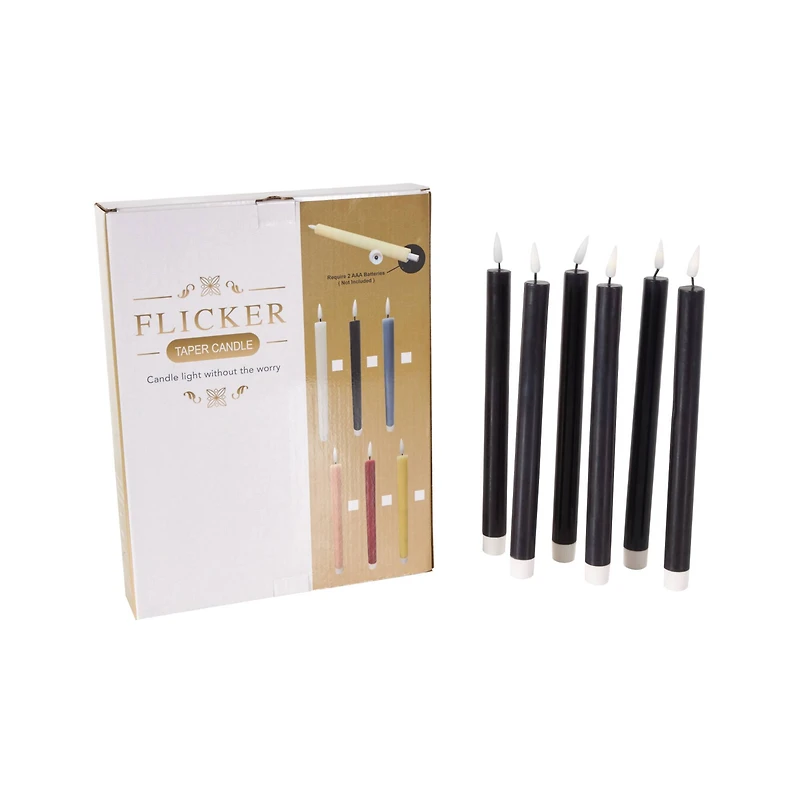 11" Flameless Wax Candles with Remote Control