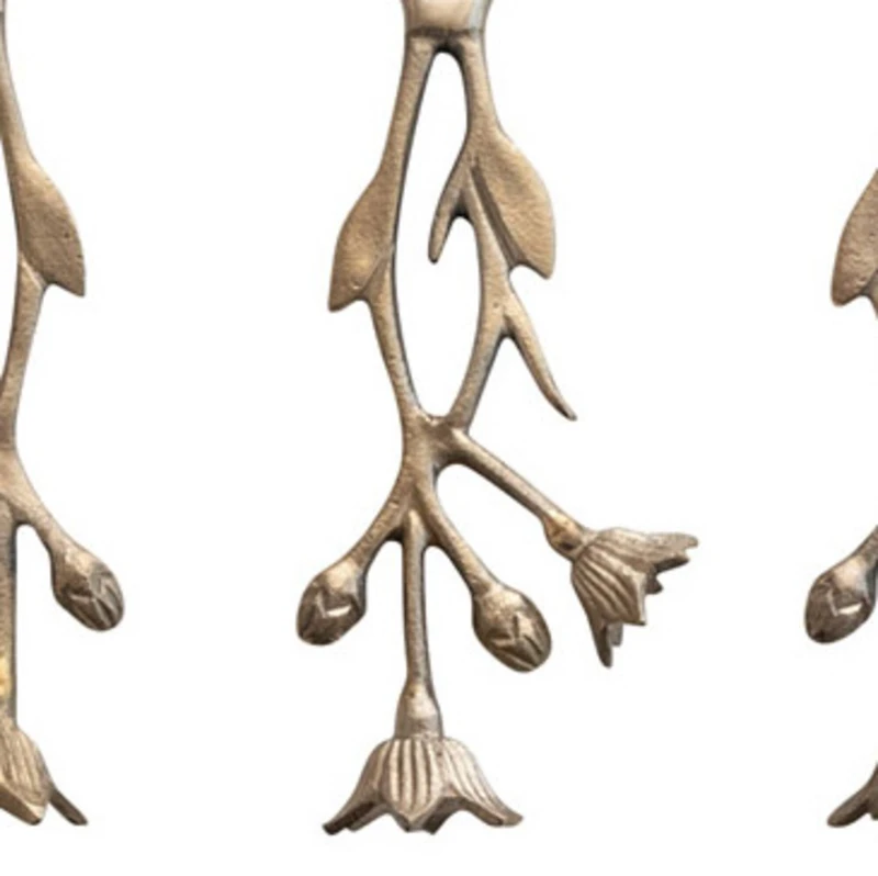 Hello Honey® Stainless Steel & Brass Cheese Knives, 3ct.