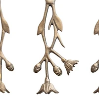 Hello Honey® Stainless Steel & Brass Cheese Knives, 3ct.