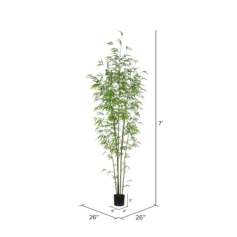 7ft. Potted Mini Bamboo Tree