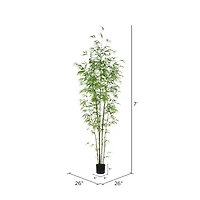 7ft. Potted Mini Bamboo Tree