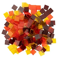 Oceanside Compatible™ Small Transparent Mosaic Stained Glass Squares, 8oz.