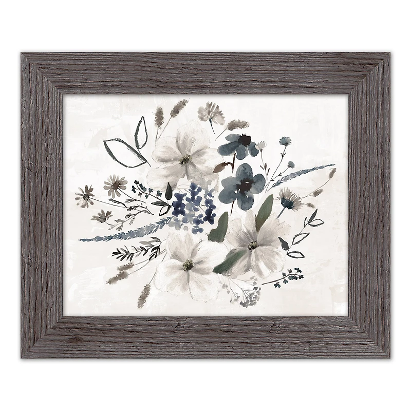 Tranquil Flowers Western Framed Print