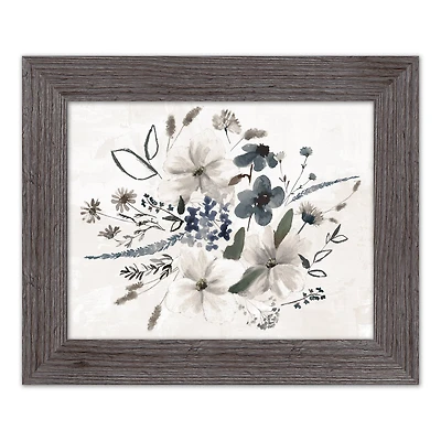 Tranquil Flowers Western Framed Print