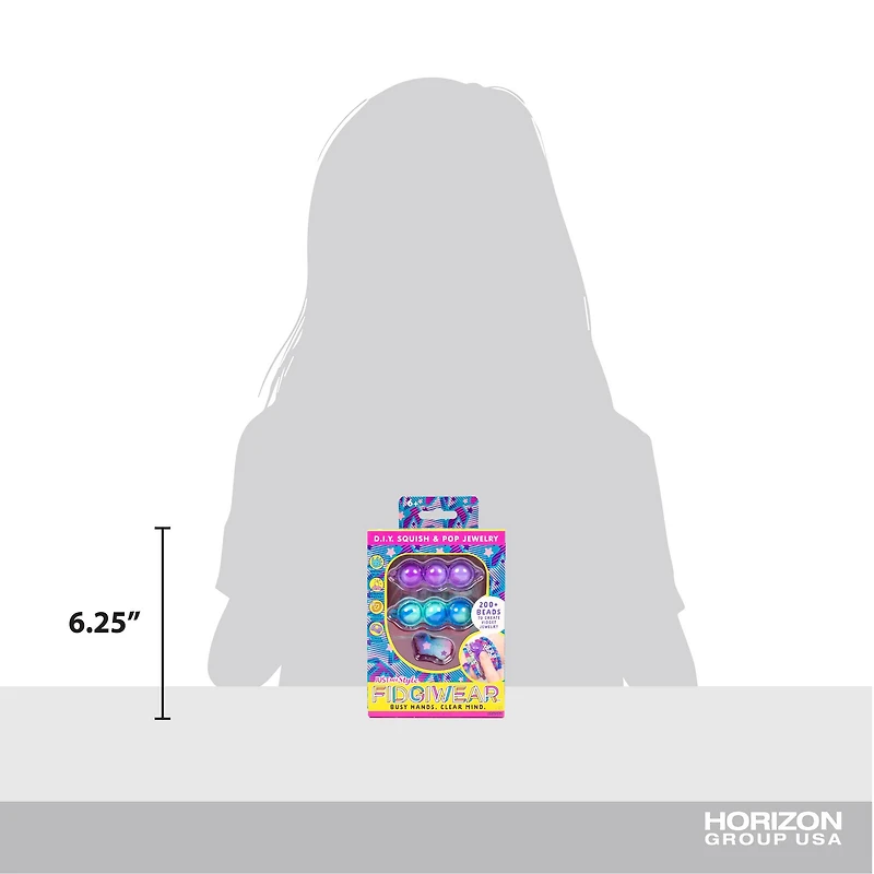 Fidgiwear™ Cosmic Spin & Pop Jewelry Kit