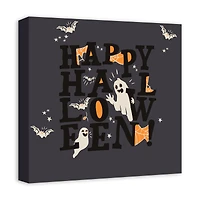 Happy Halloween Canvas Wall Art