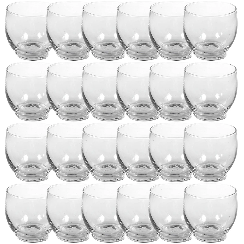 24 Pack: Round Glass Votive Candle Holder by Ashland®