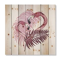 Designart - Flamingo In Tropical Summer I