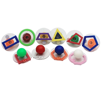 Ready2Learn™ Giant Geometric Shapes Outline Stampers, 10ct.