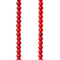 9 Pack: Burgundy Glass Round Beads, 6mm by Bead Landing™