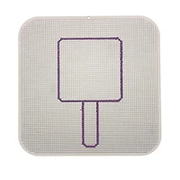 8" Square Cross Stitch Wood Canvas, 2ct. by Loops & Threads®
