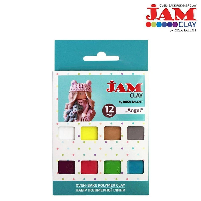 Rosa Talent Jam Clay Angel Oven-Bake Polymer Clay Set