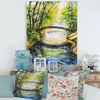 Designart - Bridge Over Troubled Water In Forest Park