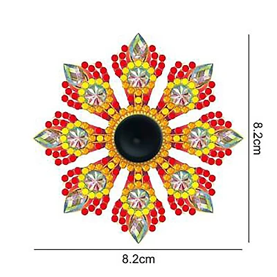 Sparkly Selections Colorful Fidget Spinner Diamond Painting