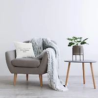 Stupell Industries You're Home Now Relaxing Minimal Typography Phrase Throw Pillow, 18" x 18"