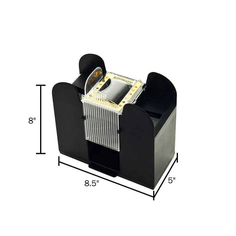 Toy Time Battery Operated 6 Deck Card Shuffler