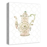 Tea Pot Lattice 16" x 20" Canvas Wall Art