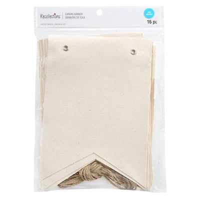 12 Pack: 9ft. Canvas Banner by Recollections™