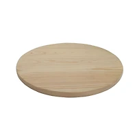 15" Unfinished Wooden Circle Plaque by Make Market®
