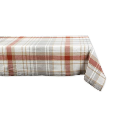 DII® 104" Plaid Thanksgiving Cozy Picnic Tablecloth