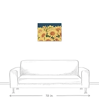 Sunflower Patch Canvas Wall Art