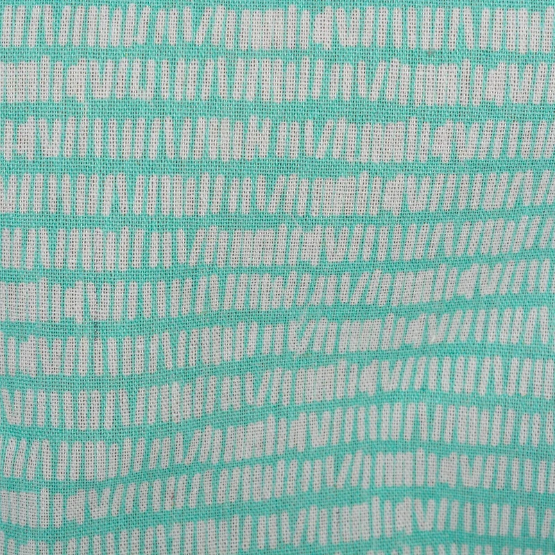 DII® Medium Round Aqua Keeping Score Polyester Bin