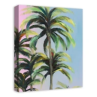 Soft Palms 16" x 20" Canvas Wall Art