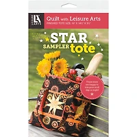 Leisure Arts® Star Sampler Tote Quilt Pattern