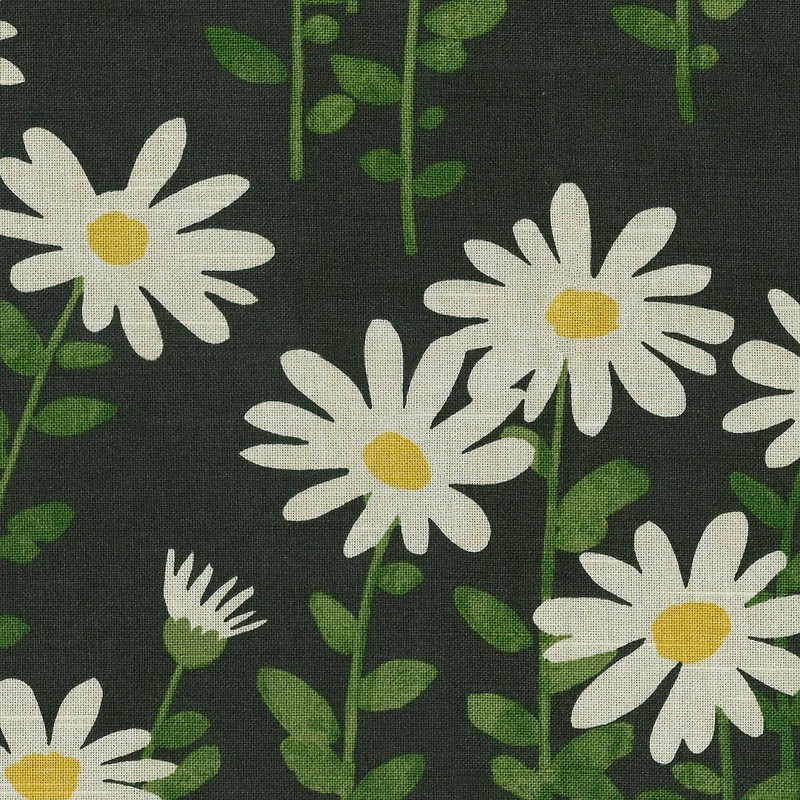 Novogratz Zinc Endless Daisies Home Décor Fabric