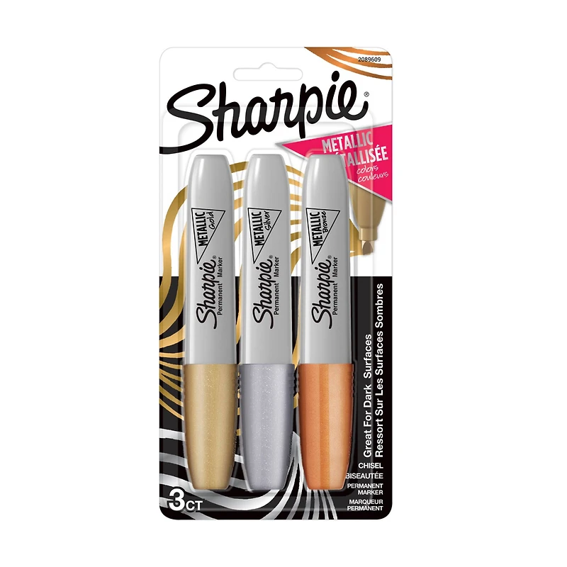 Sharpie® Chisel Tip Metallic Marker Set