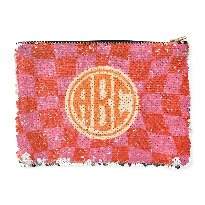 9" x 6" Flip Sequin Sublimation Zipper Pouch by Make Market®