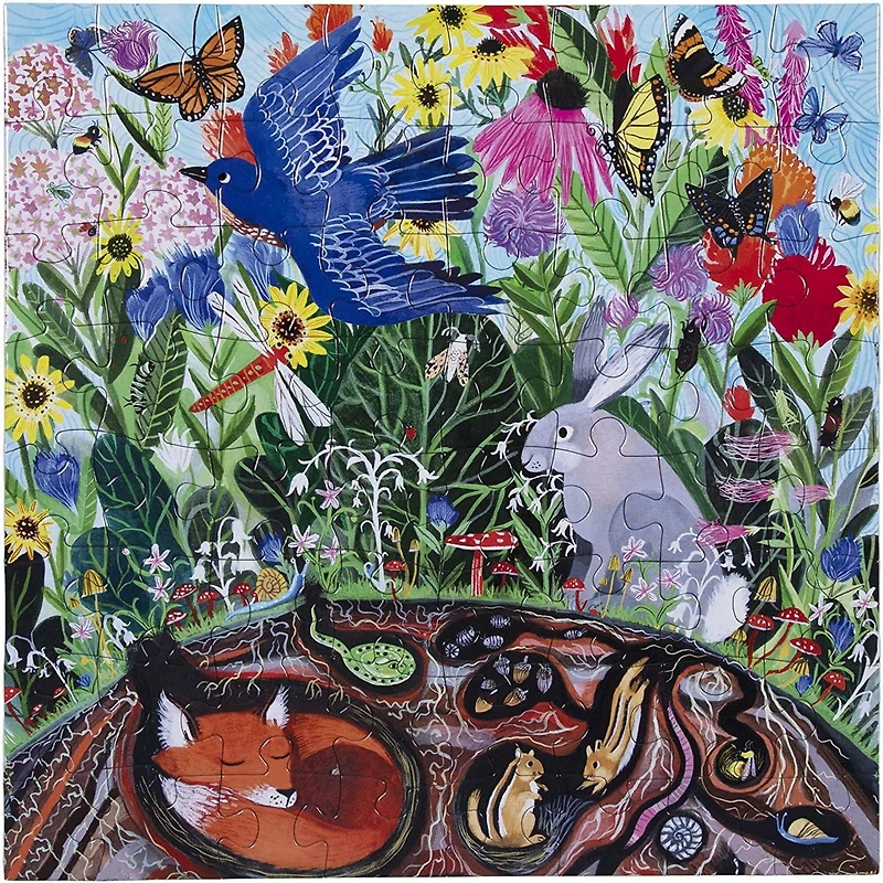 eeBoo Wild Things 64 Piece Jigsaw Puzzle