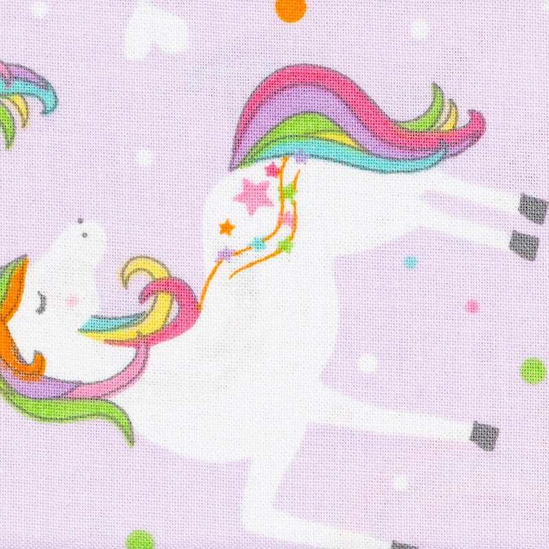 Unicorn Cotton Fabric by Loops & Threads™