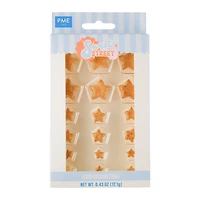 PME Cake Sweet Street™ Gold Stars Icing Decorations