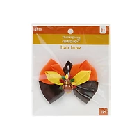 Thanksgiving Turkey Hair Bow Clip by Creatology™