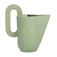 Hello Honey® 10" Mint Modern Decorative Ceramic Pitcher