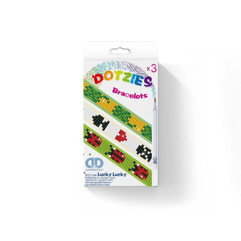 Diamond Dotz® Beginner Lucky Lucky DOTZIES Diamond Painting Artwork Kit