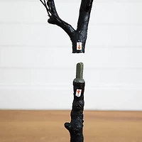 4ft. Artificial Halloween Black Eucalyptus Tree