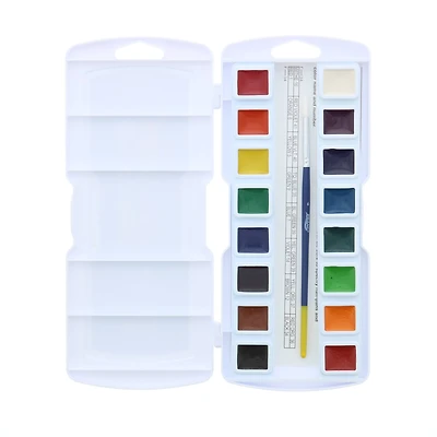 Prang® Watercolor Half Pan Set