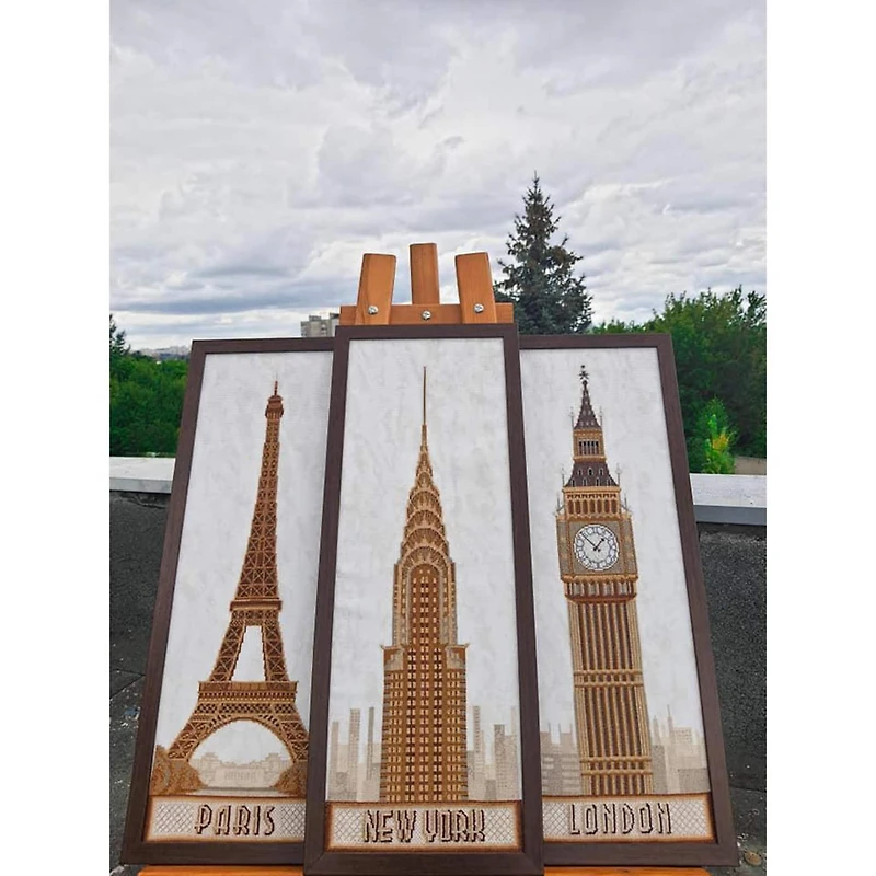 Charivna Mit New York Mixed Technique Stitch Kit