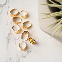 10mm 18K Gold-Plated Pinch Bails by Bead Landing™