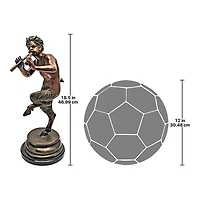 Design Toscano 19" Pan Greek God of the Forest Statue