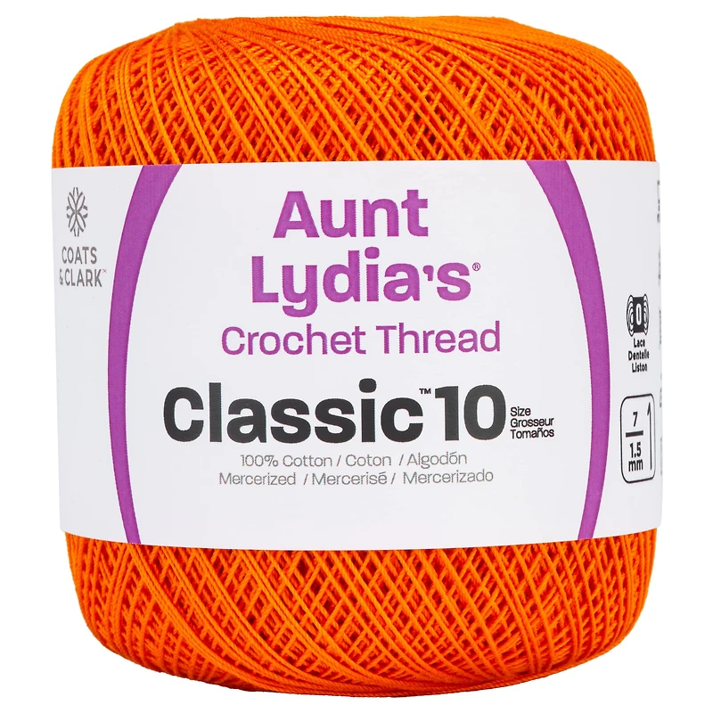 Aunt Lydia's® Size 10 Classic Cotton Crochet Thread