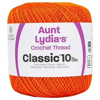 Aunt Lydia's® Size 10 Classic Cotton Crochet Thread