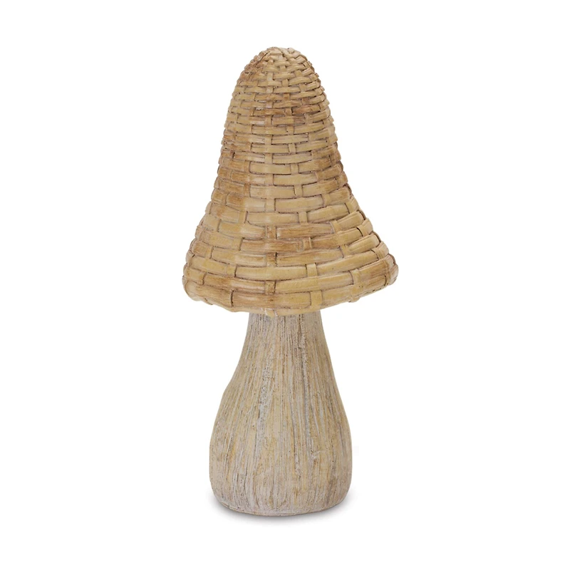 Wicker Mushroom Décor Set