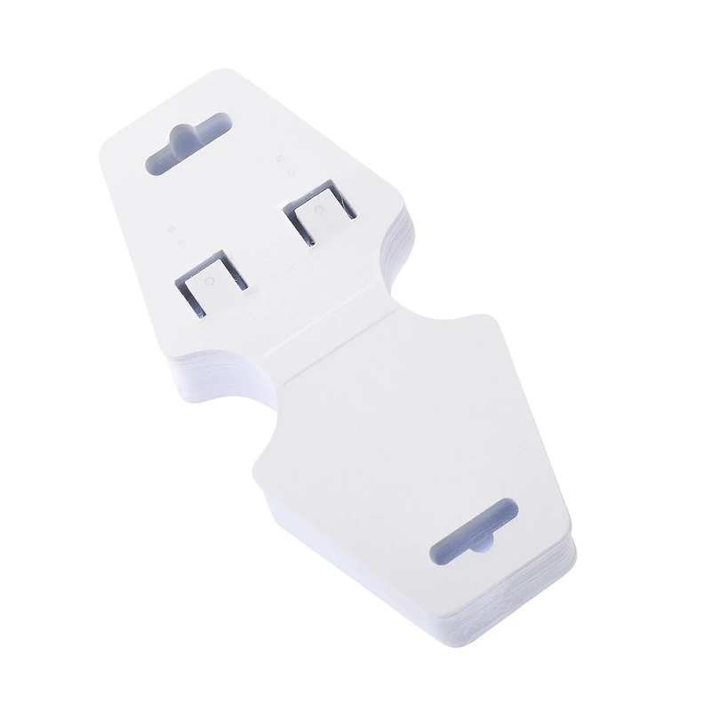 White Necklace & Earring Cards by Bead Landing™, 75ct.