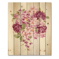 Designart - Pink Retro Flowers