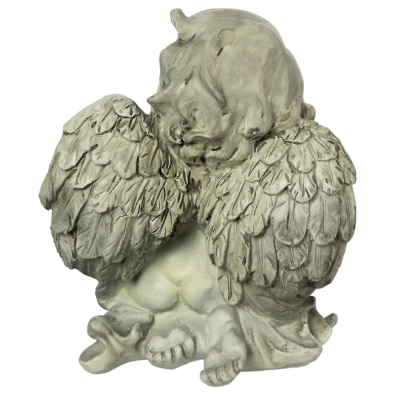 6" Heavenly Gardens Praying Cherub Angel Outdoor Garden Statue